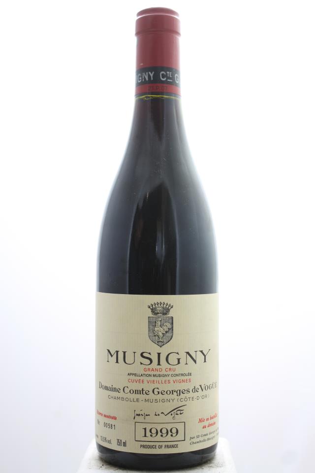 Comte Georges de Vogüé Musigny Cuvée Vieilles Vignes 1999