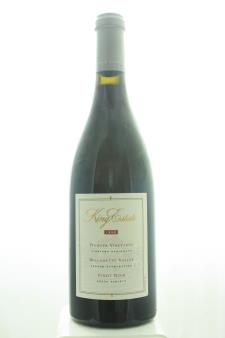 King Estate Pinot Noir Pfeiffer Vineyards 1999