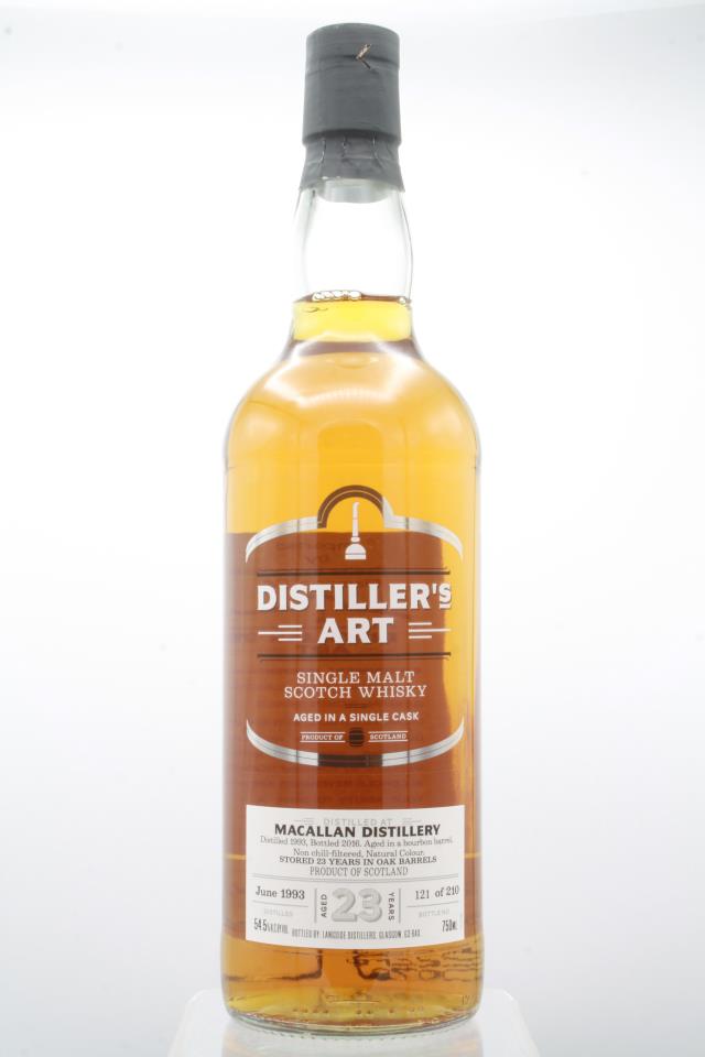 The Macallan Distiller's Art Single Malt Scotch Whisky Aged 23 Years NV