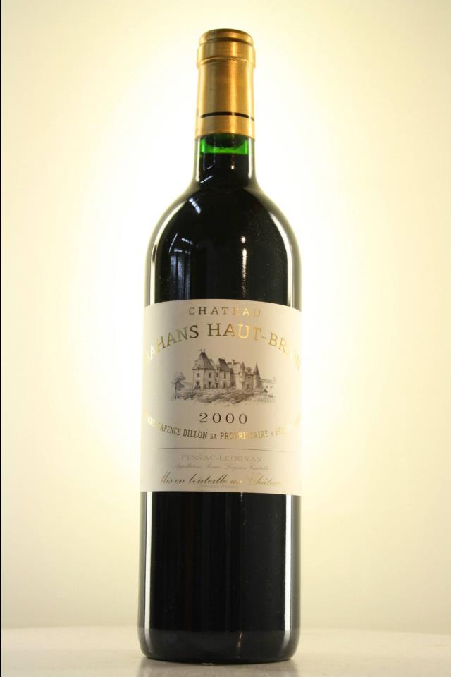 Bahans Haut Brion 2000