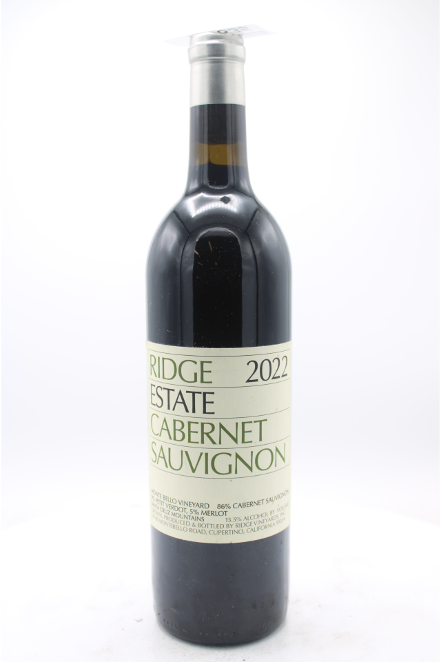 Ridge Vineyards Cabernet Sauvignon Estate 2022
