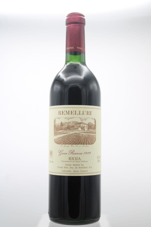 Remelluri Gran Reserva 1989