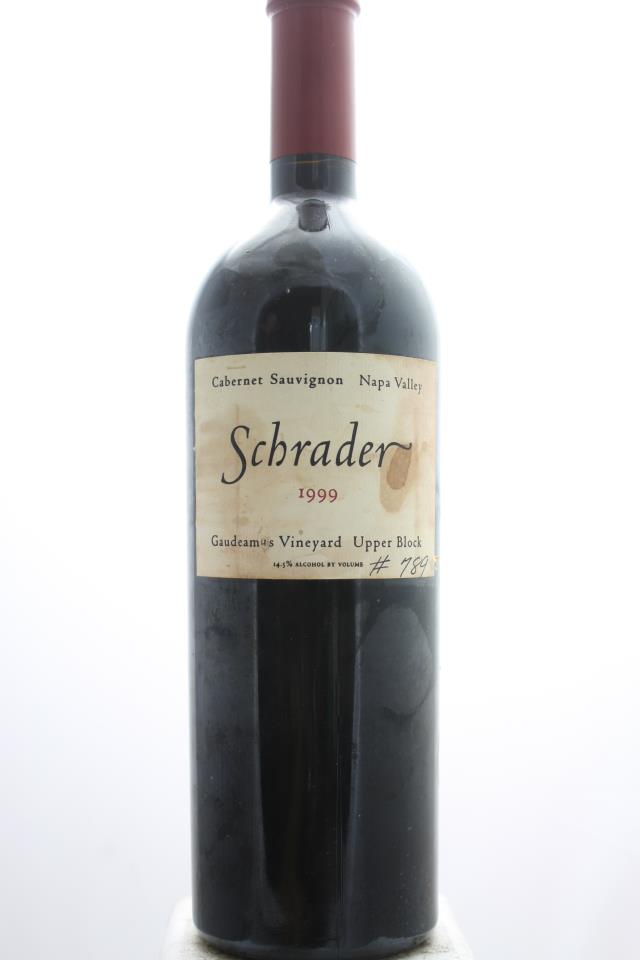 Schrader Cabernet Sauvignon Gaudeamus Vineyard Upper Block 1999