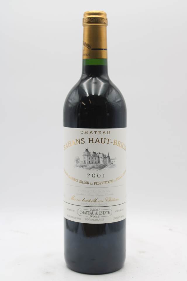 Bahans Haut Brion 2001