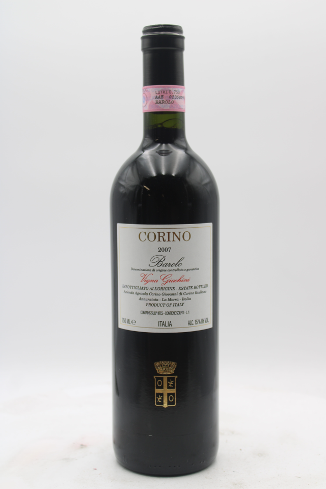 Corino Barolo Vigna Giachini 2007