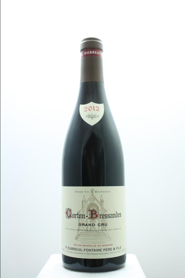 Dubreuil-Fontaine Corton Bressandes 2012