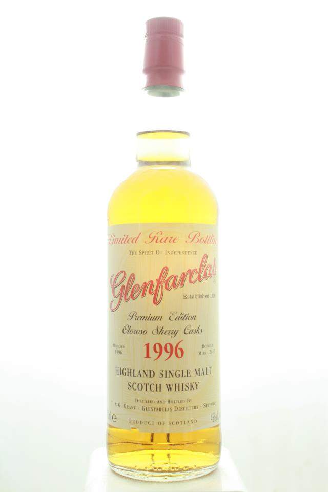 J&G Grant Glenfarclas Single Highland Malt Scotch Whisky Limited Rare Bottling Premium Edition Oloroso Sherry Casks 1996