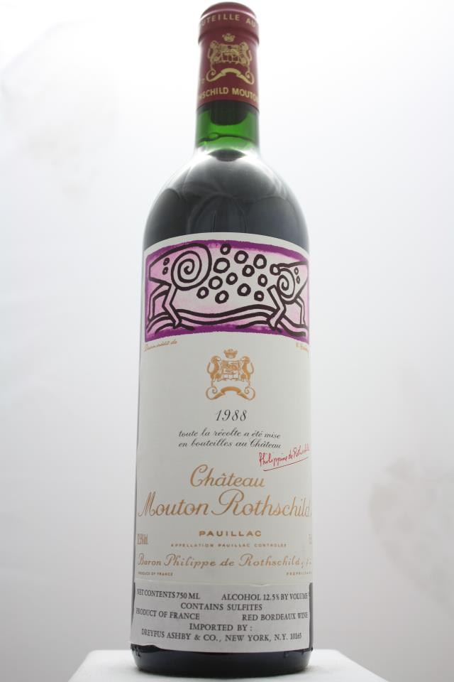 Mouton Rothschild 1988