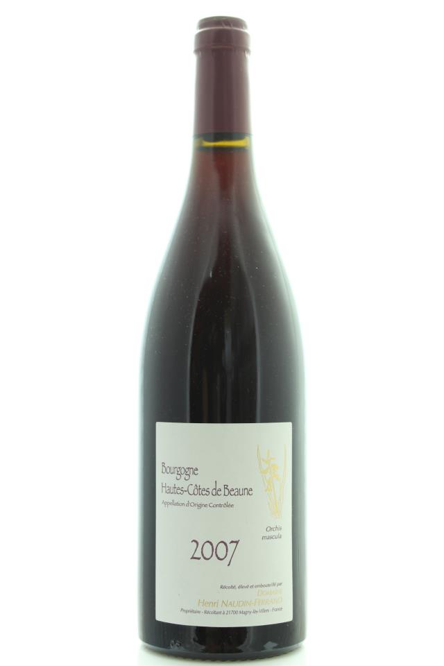 Henri Naudin-Ferrand Bourgogne Hautes-Côtes de Beaune Orchis Mascula 2007