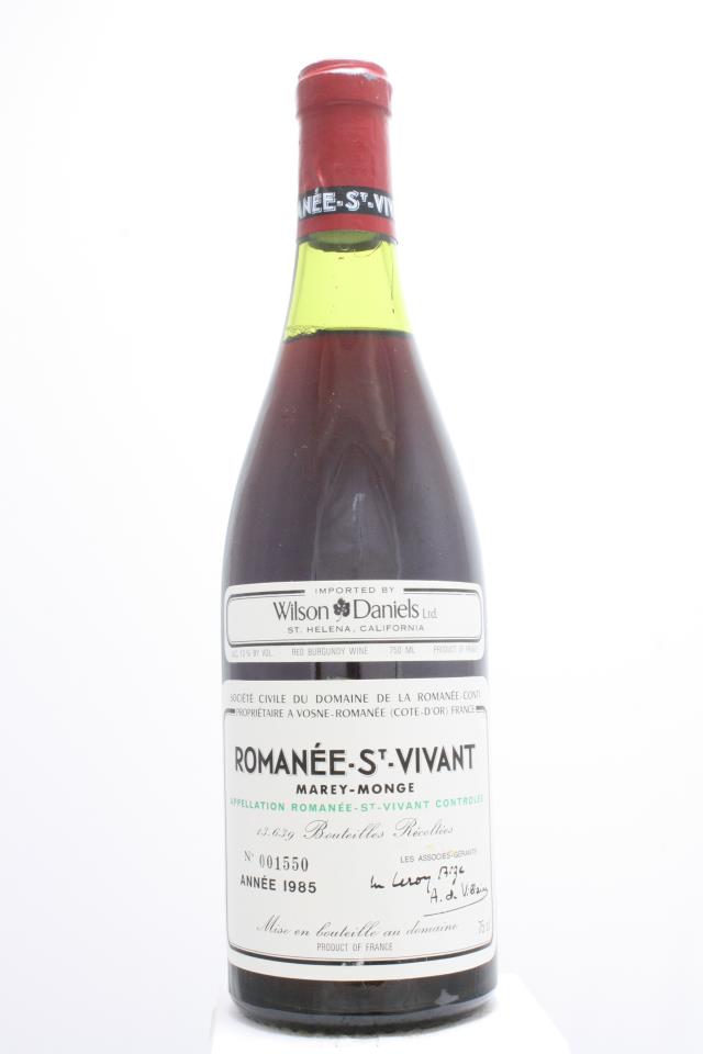 Domaine de la Romanée-Conti Romanée-Saint-Vivant Marey-Monge 1985