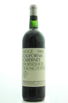 Ridge Vineyards Cabernet Sauvignon Horseshoe/Young/Foster ATP 1993