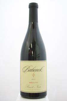 Babcock Pinot Deja Vu Bentrock Vineyard 2015