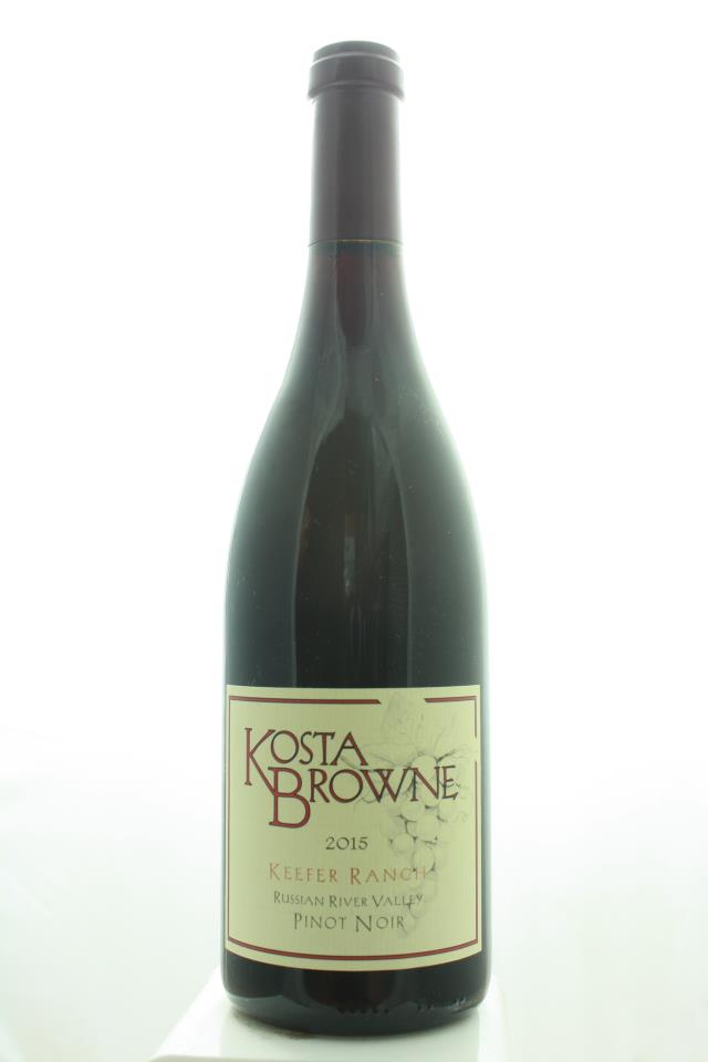 Kosta Browne Pinot Noir Keefer Ranch 2015