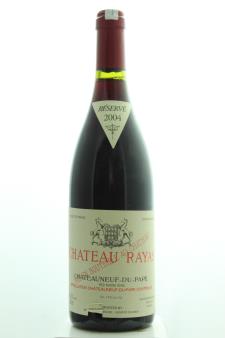 Château Rayas Châteauneuf-du-Pape Réservé 2004