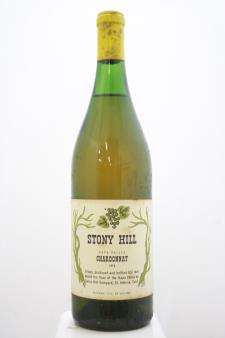 Stony Hill Vineyard Chardonnay Napa Valley 1978