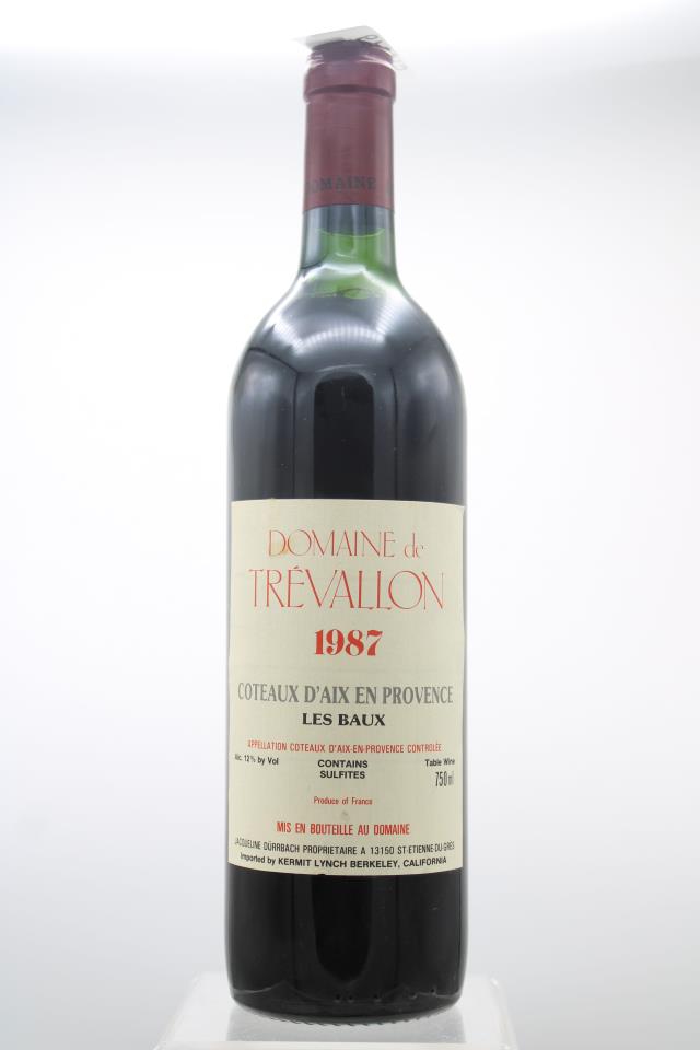 Domaine de Trevallon Les Baux 1987