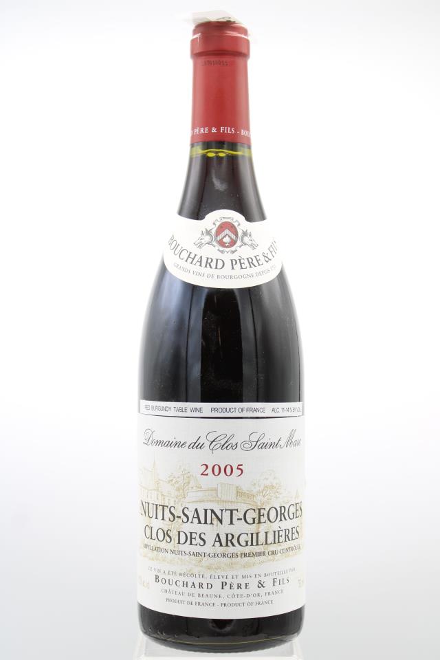 Bouchard Père & Fils (Domaine du Clos Saint-Marc) Nuits-Saint-Georges Clos des Argillières 2005