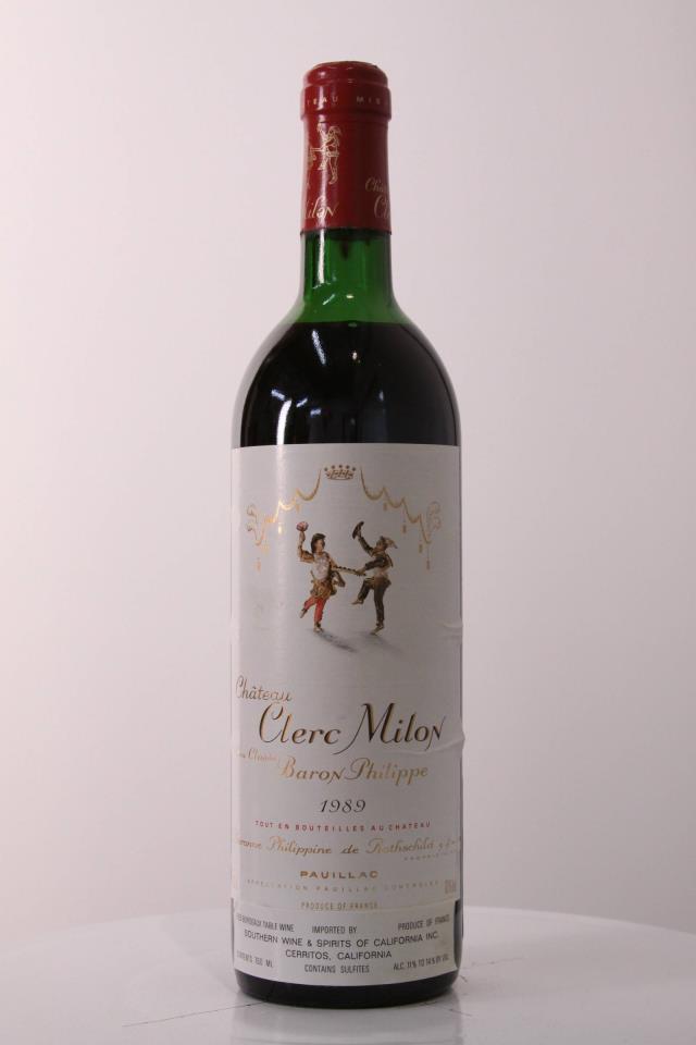 Clerc Milon 1989