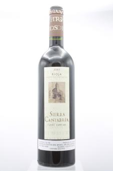 Sierra Cantabria Rioja Cuvee Especial 2001