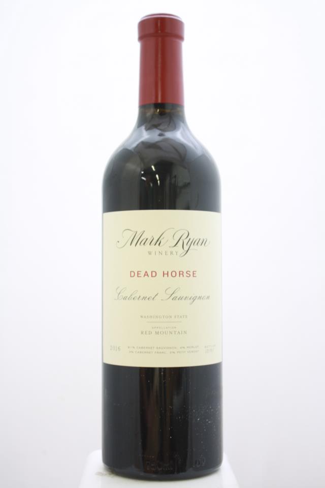 Mark Ryan Winery Cabernet Sauvignon Dead Horse 2016