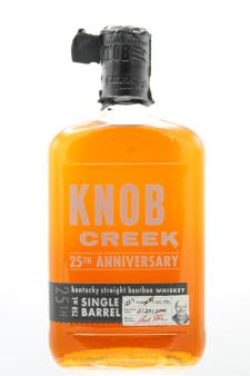 Knob Creek Kentucky Straight Bourbon Whiskey Single Barrel 25th Anniversary NV