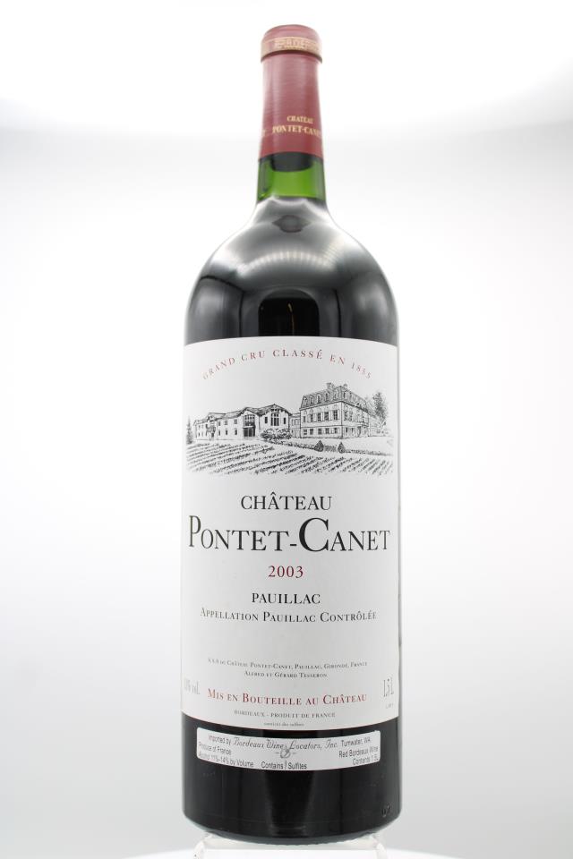 Pontet-Canet 2003