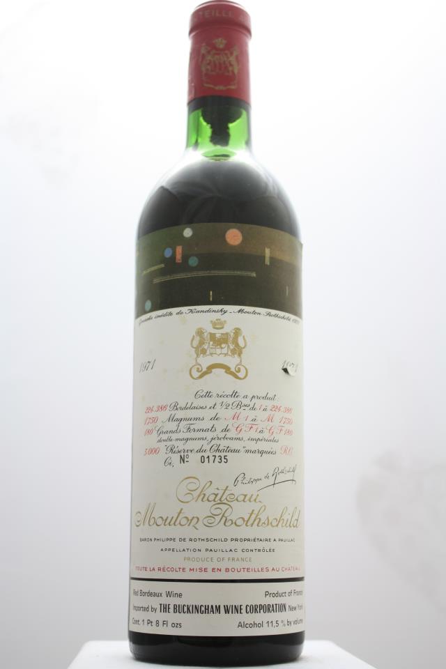 Mouton Rothschild 1971