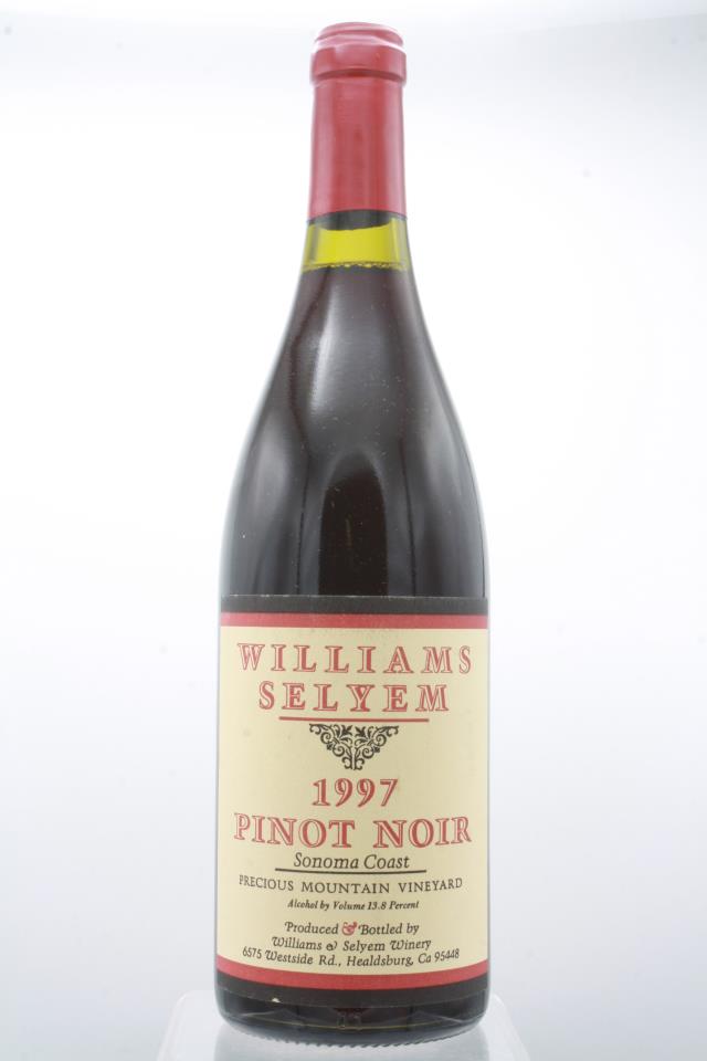 Williams Selyem Pinot Noir Precious Mountain Vineyard 1997