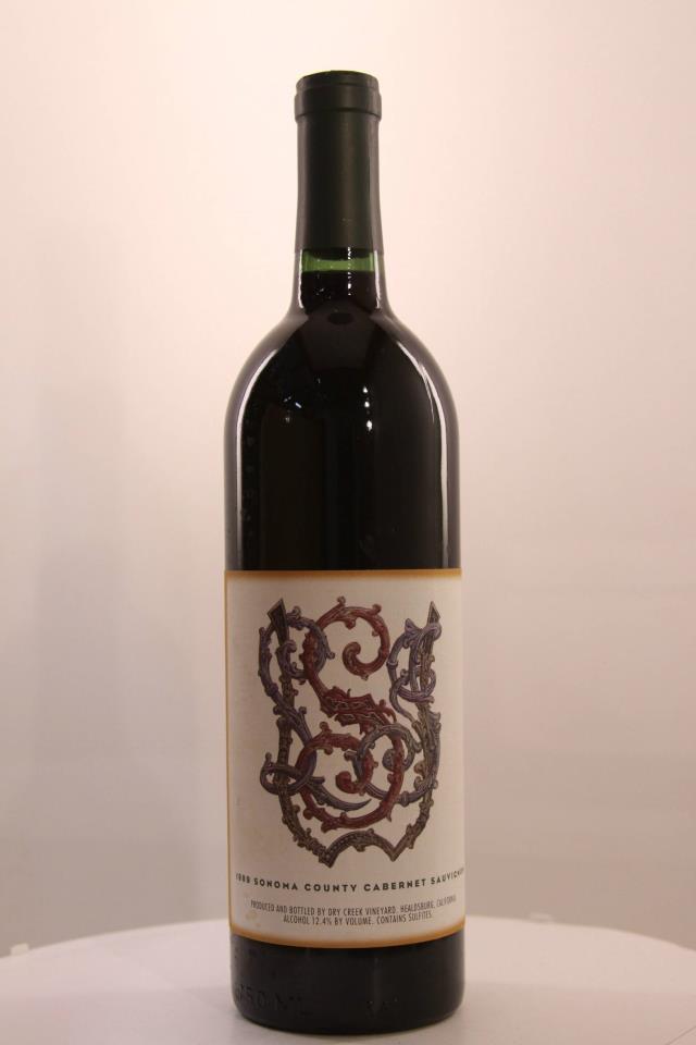 Dry Creek Vineyard Stanford Alumni Release Sonoma County Cabernet Sauvignon 1989