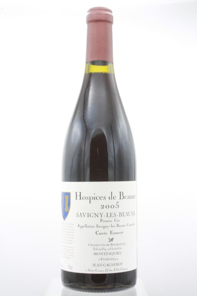 Jean Gagnerot Savigny-lès-Beaune 1er Cru Hospices de Beaune Cuvée Forneret 2005