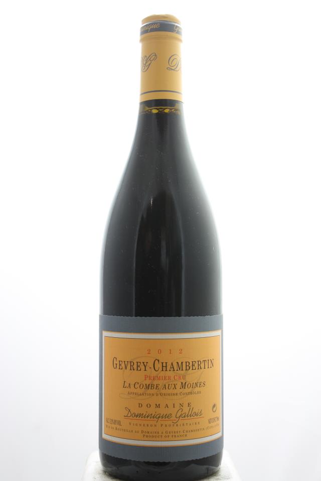 Dominique Gallois Gevrey-Chambertin La Combe Aux Moines 2012