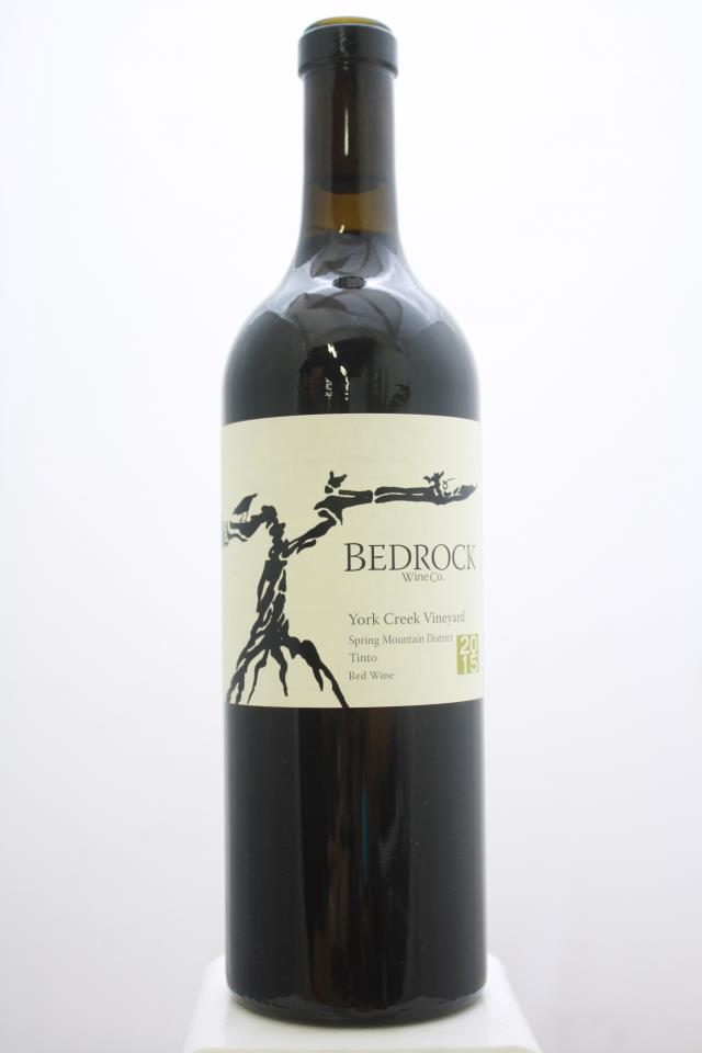 Bedrock Proprietary Red Tinto York Creek Vineyard 2015