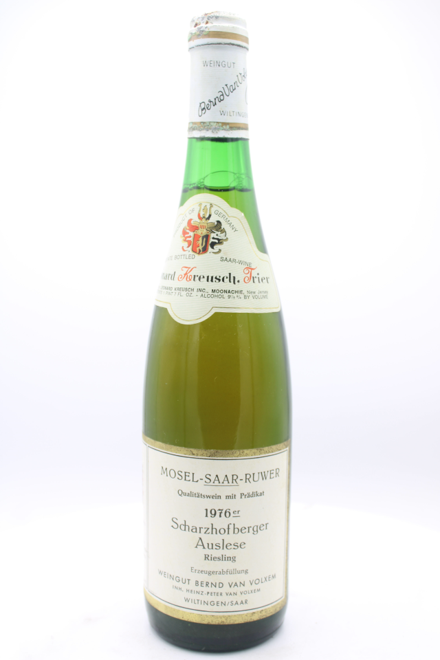 Bernd van Volxem Scharzhofberger Riesling Auslese #22 1976