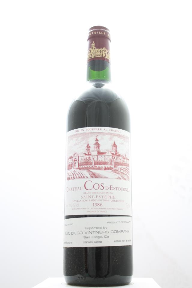 Cos d'Estournel 1986