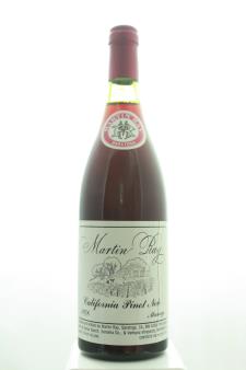Martin Ray Winery Pinot Noir Mariage 1978