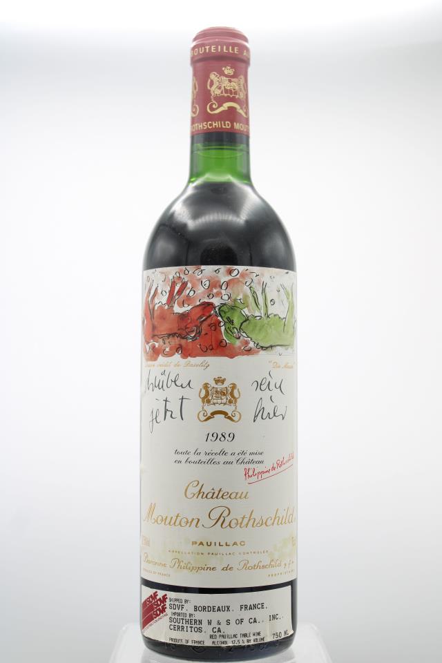 Mouton Rothschild 1989