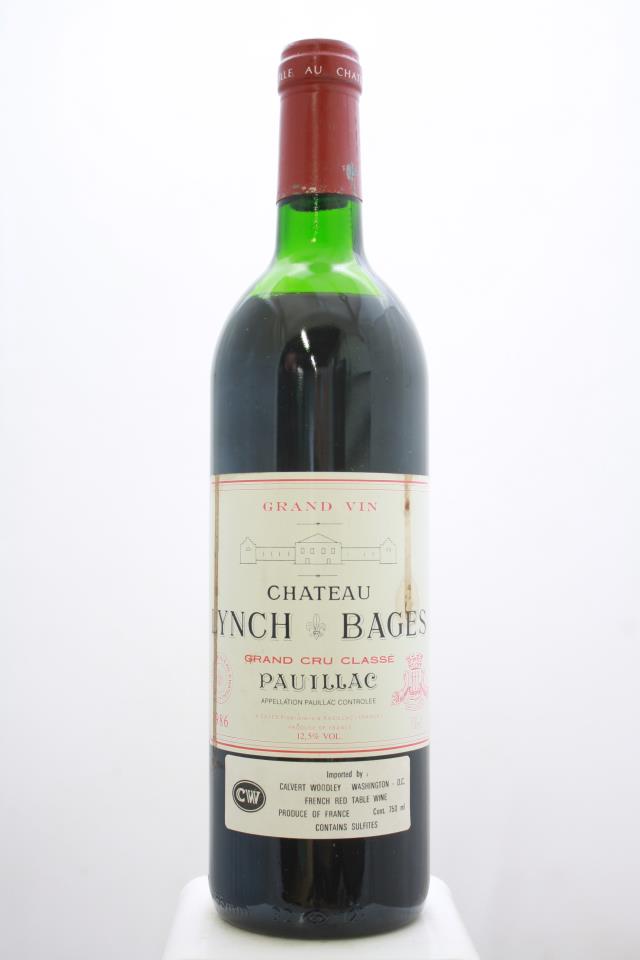 Lynch-Bages 1986