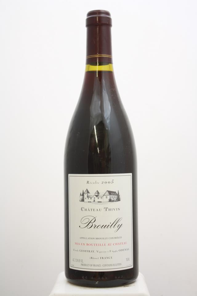 Château Thivin Brouilly 2005