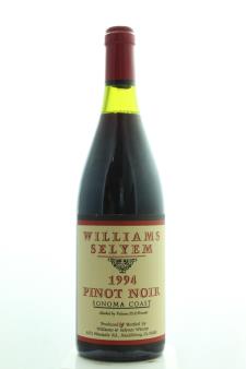 Williams Selyem Pinot Noir Sonoma Coast 1994