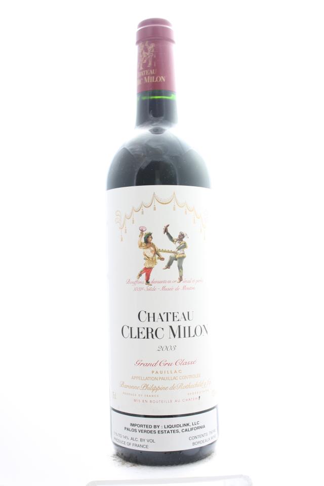 Clerc Milon 2003