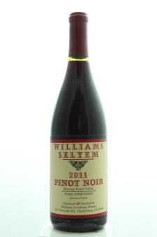 Williams Selyem Pinot Noir Foss Vineyard 2011
