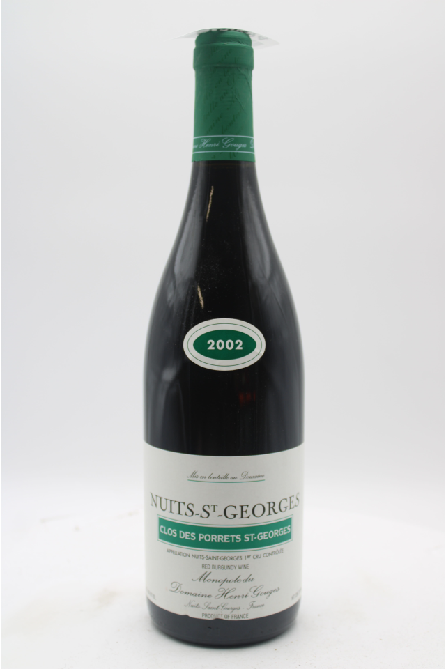 Henri Gouges Clos des Porrets St. Georges 2002