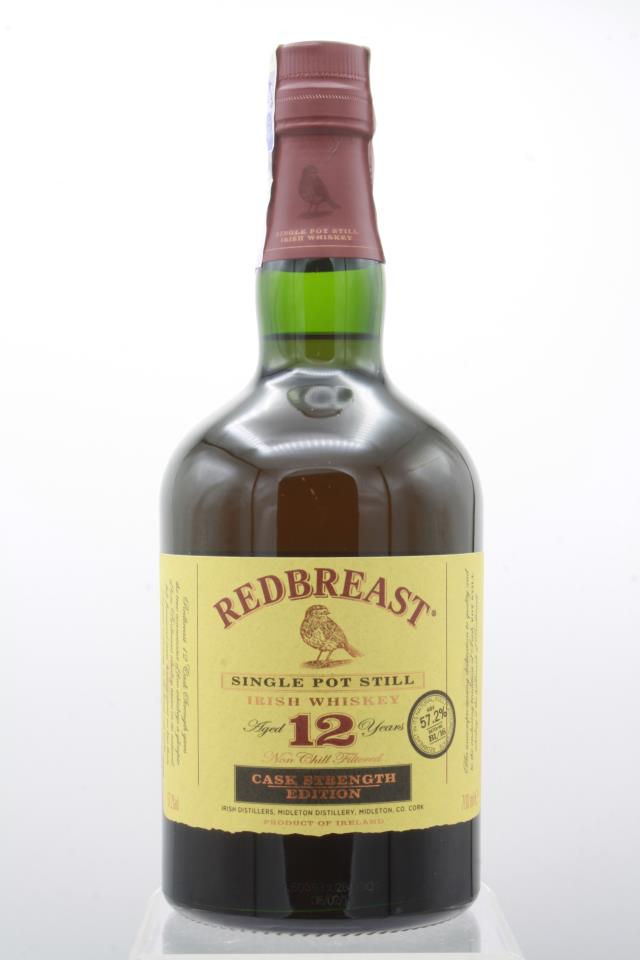 Redbreast Single Pot Still Irish Whiskey 12-Year-Old Cask Strength Edition 2016