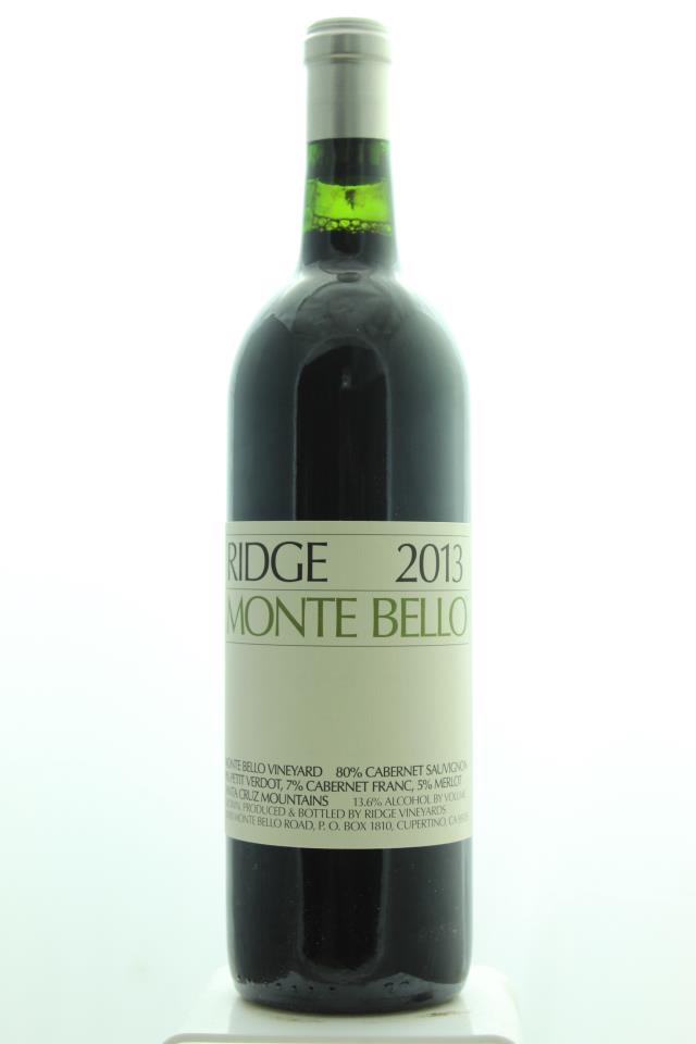 Ridge Vineyards Cabernet Sauvignon Monte Bello 2013
