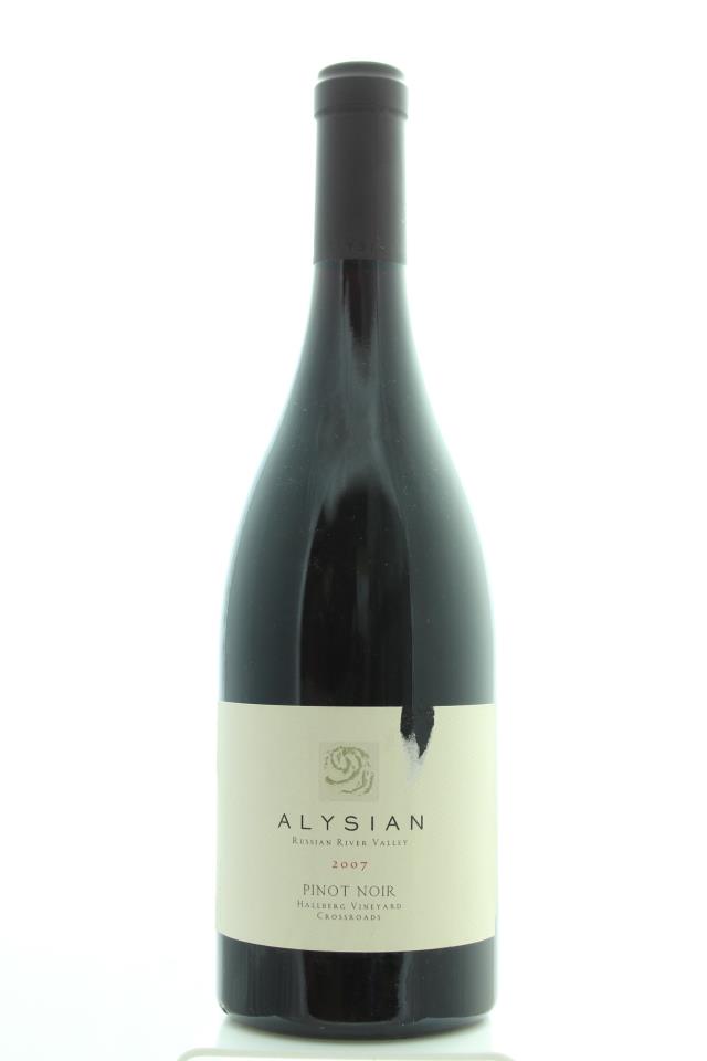 Alysian Pinot Noir Halberg Vineyard Crossroads 2007