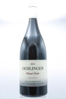 Dehlinger Pinot Noir Estate High Plains 2013