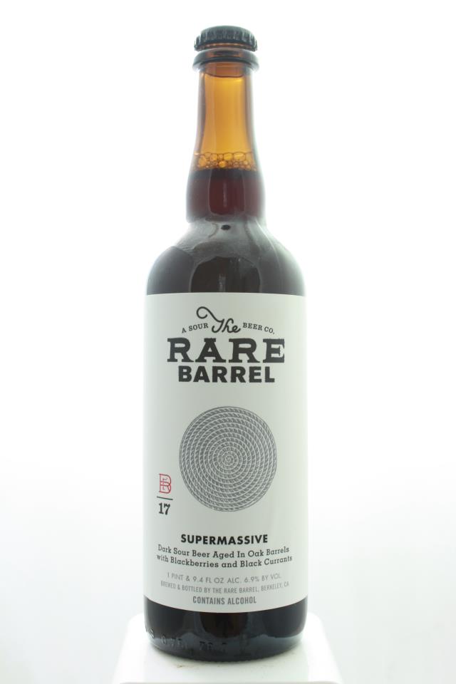 The Rare Barrel Supermassive Dark Sour Beer Aged In Oak Barrels With Blackberries And Black Currants 2017