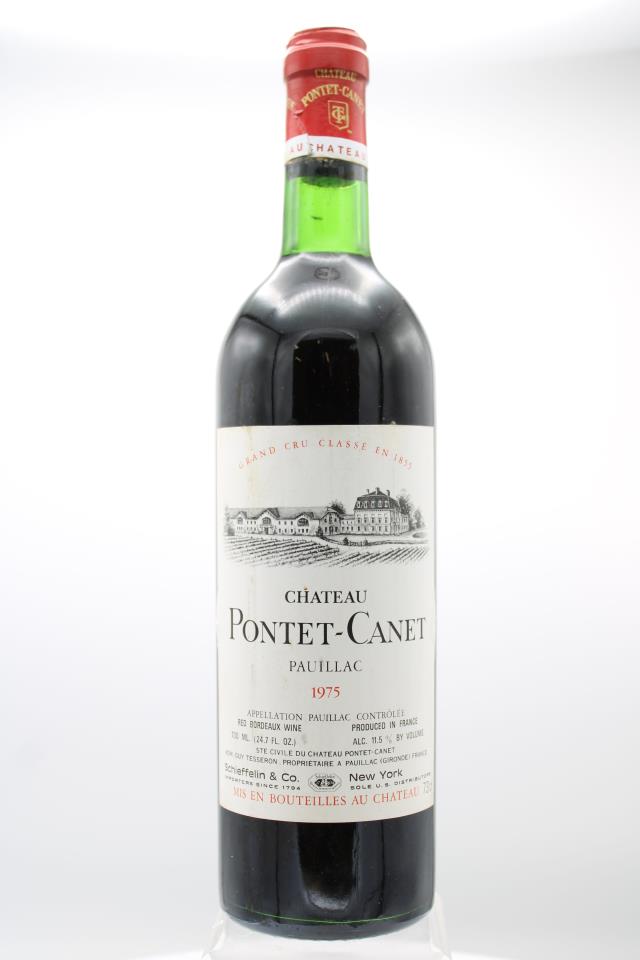 Pontet-Canet 1975