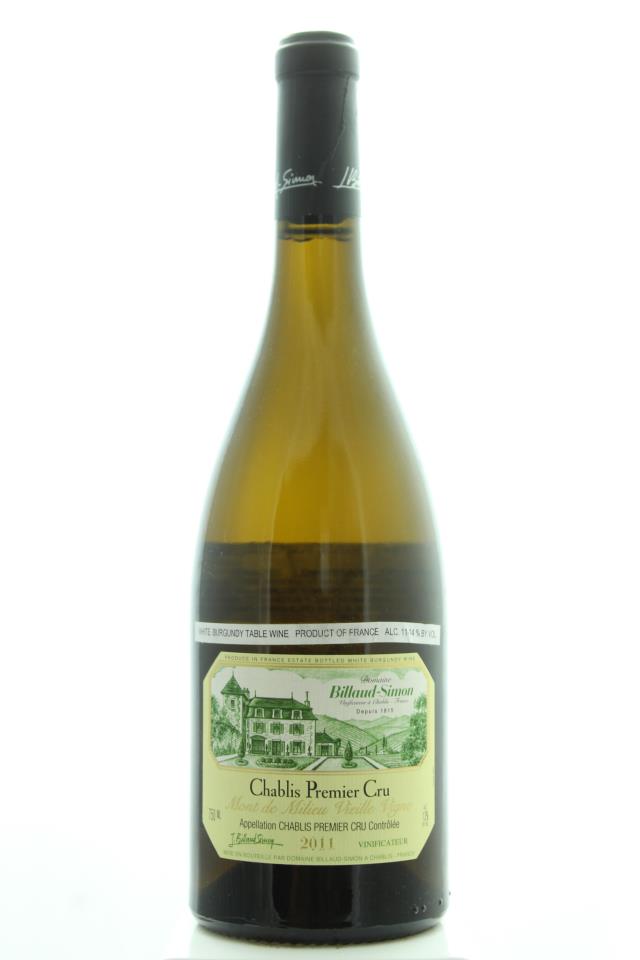 Billaud-Simon Chablis Mont de Milieu Vieille Vignes 2011