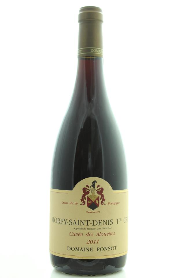 Domaine Ponsot Morey-Saint-Denis 1er Cru Cuvée des Alouettes 2011